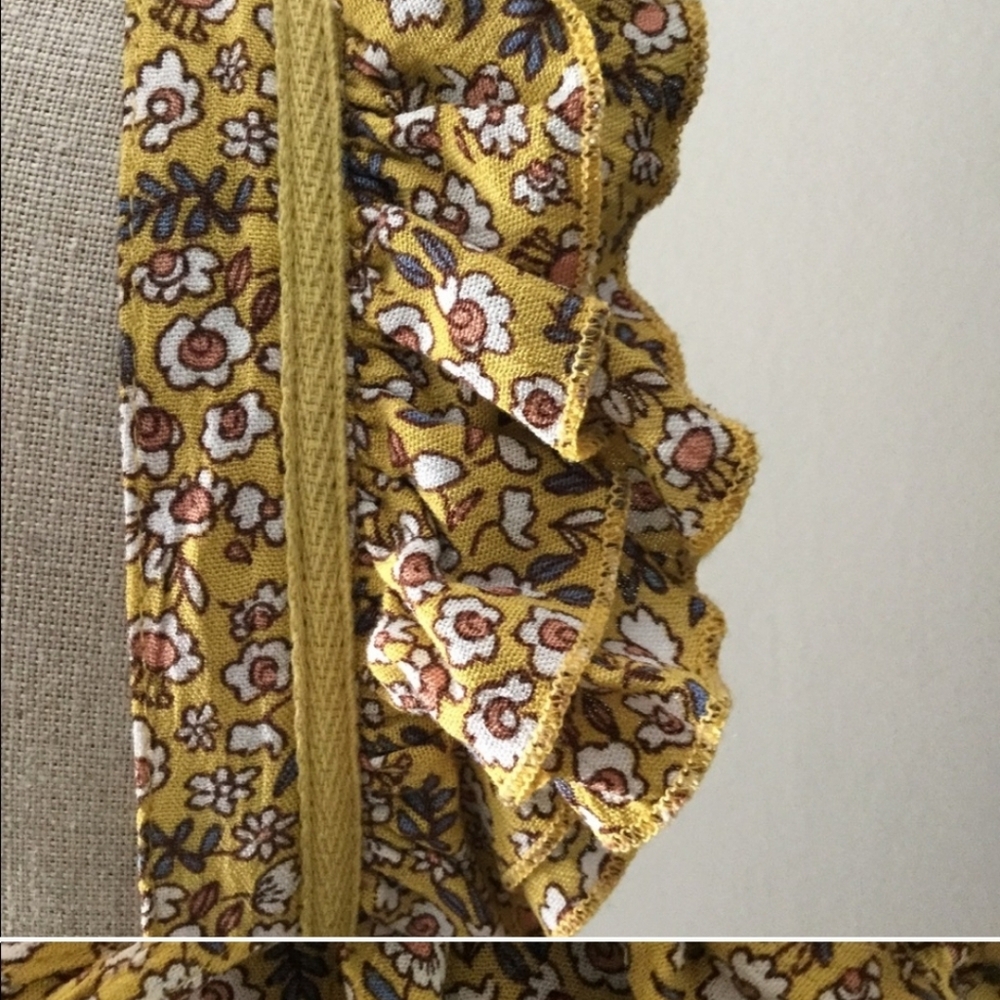 NWT Sz M yellow dress - Picture 4 of 4